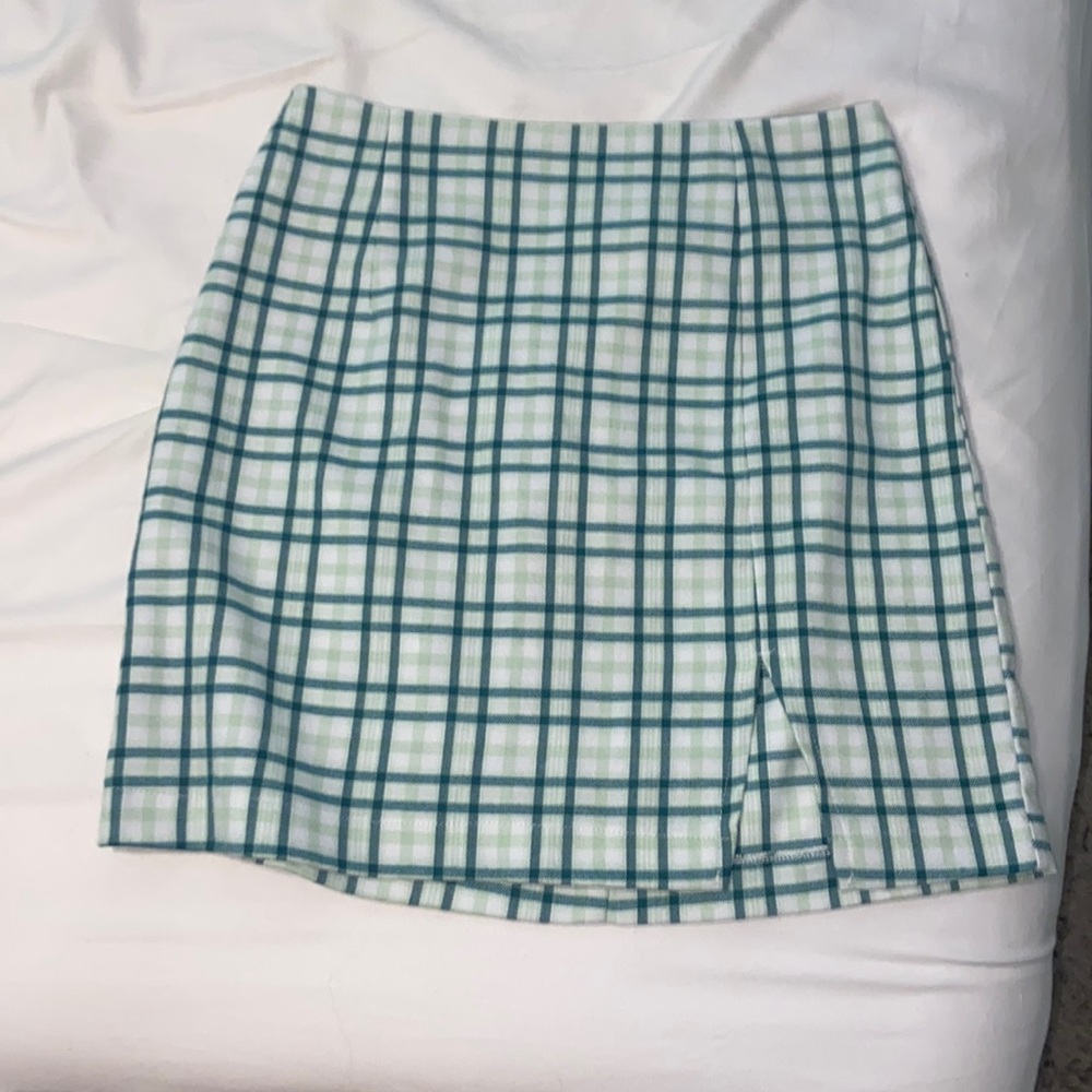 Plaid skirt